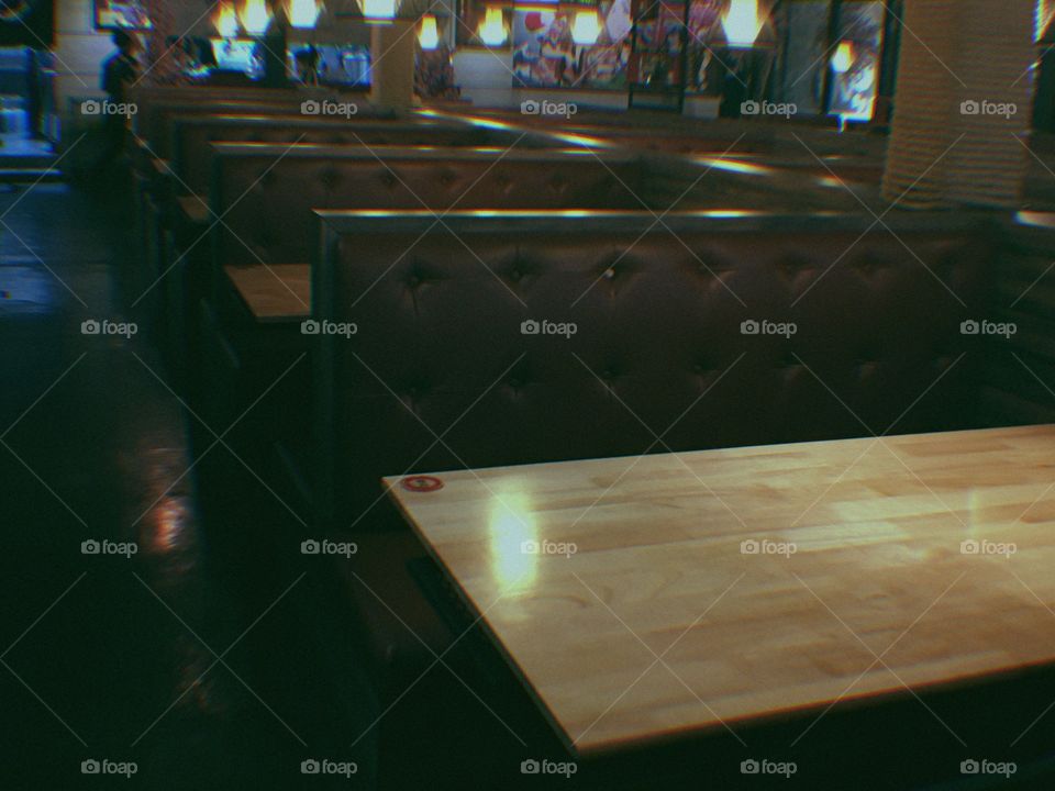 Restaurant with Film's camera. 