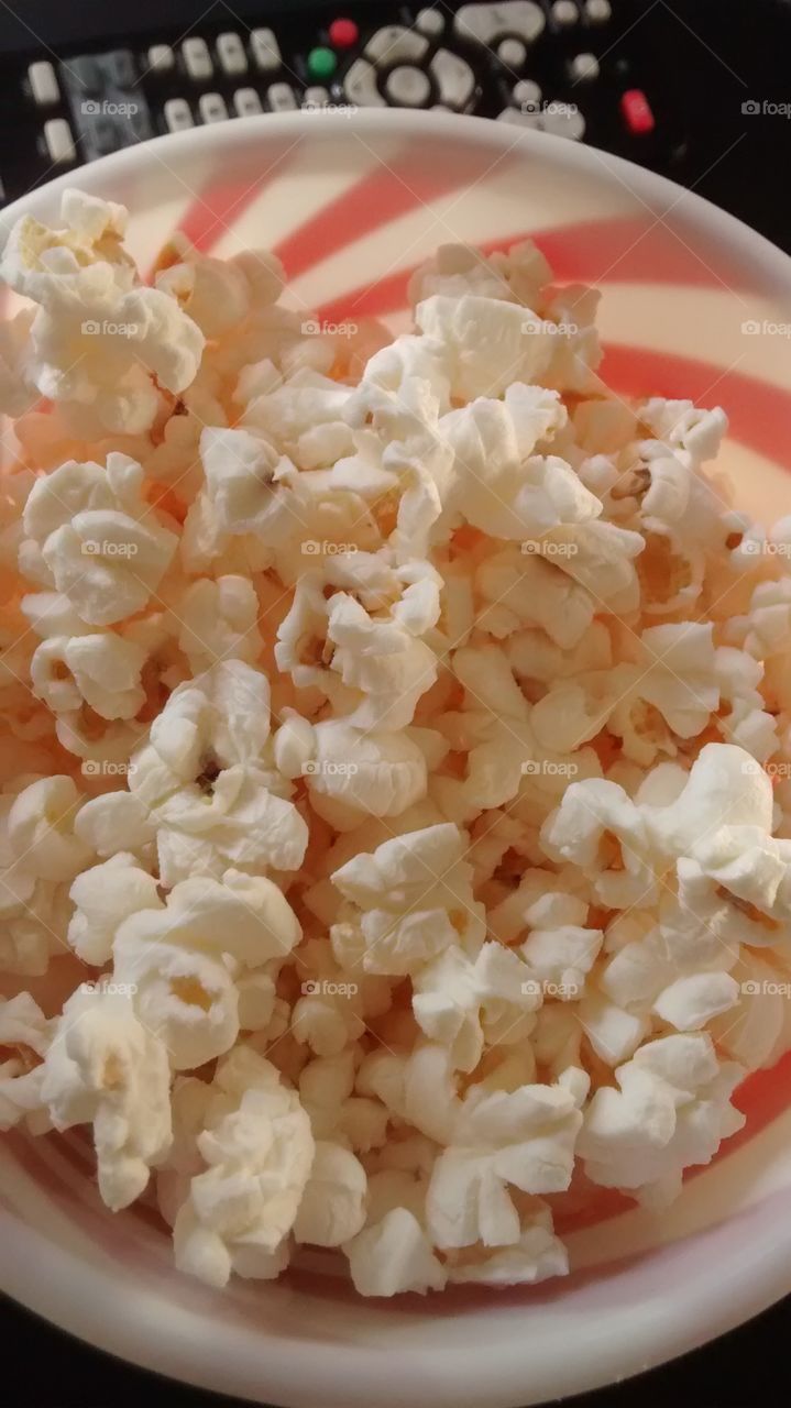 Popcorn with TV