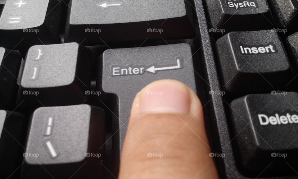 enter the keyboard