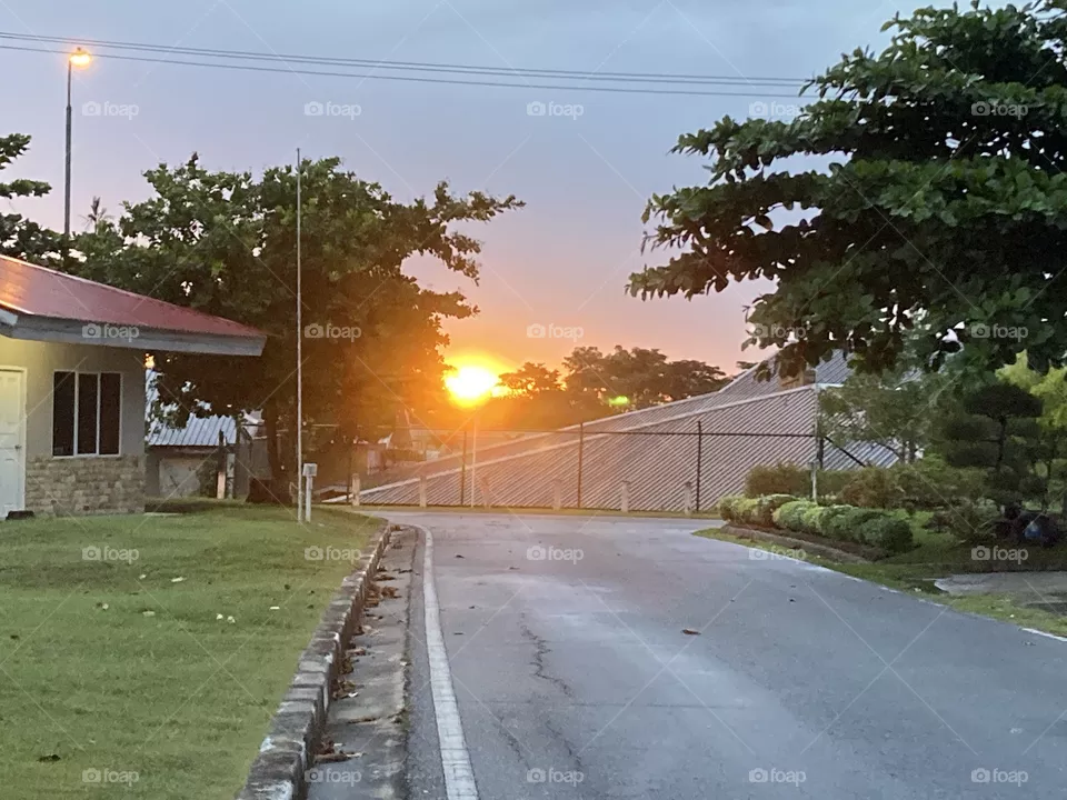 sunset view