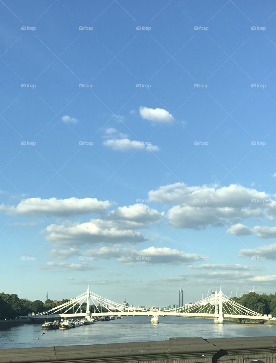 Clouds over the Thames