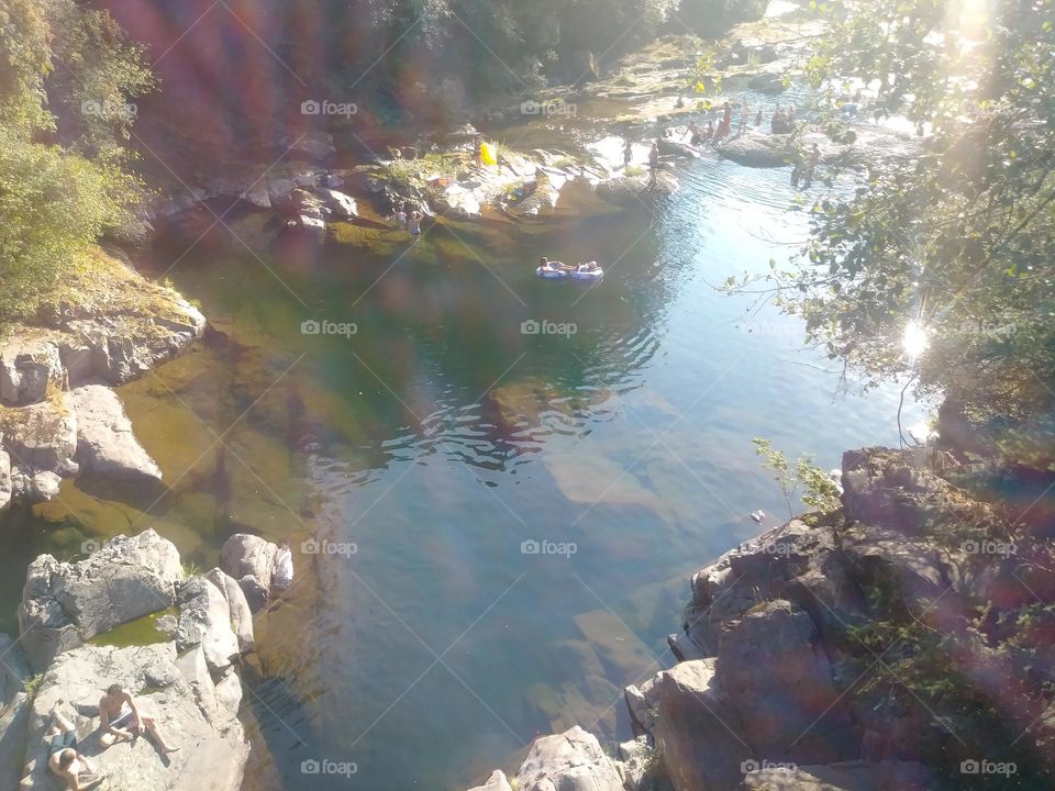 a pool created by nature