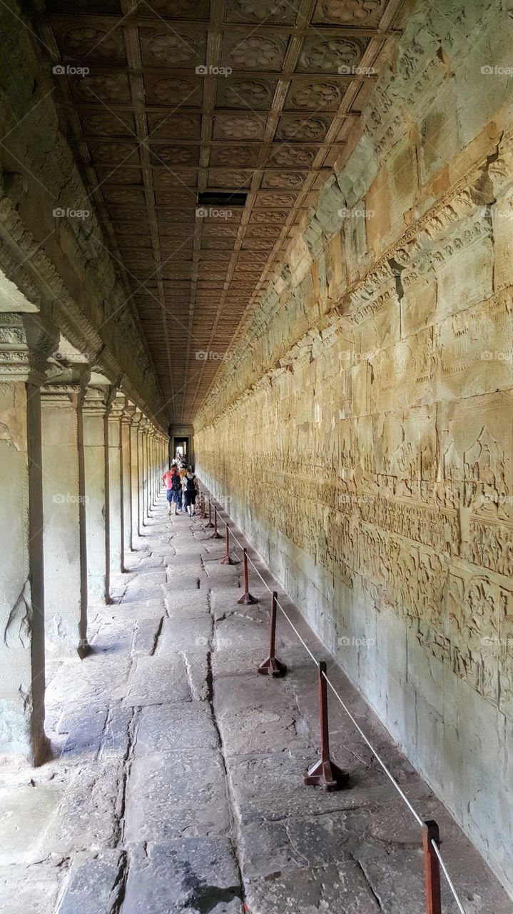 stone hallway