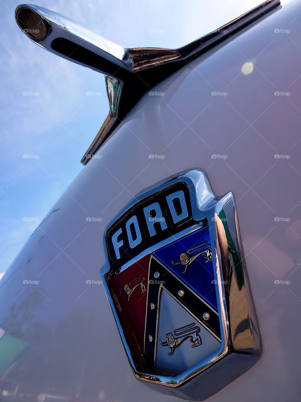 bil ford gammal emblem by cekari