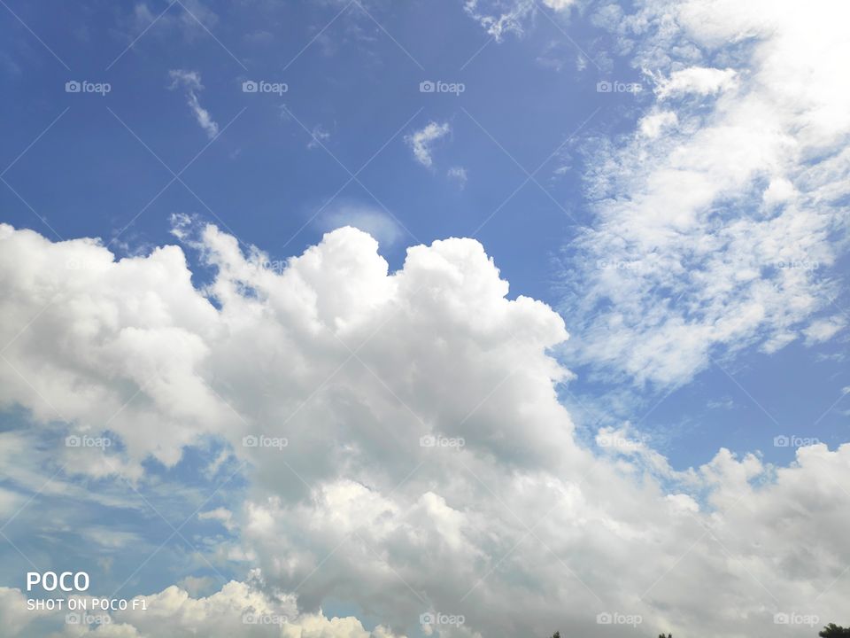 Beautiful fair weather