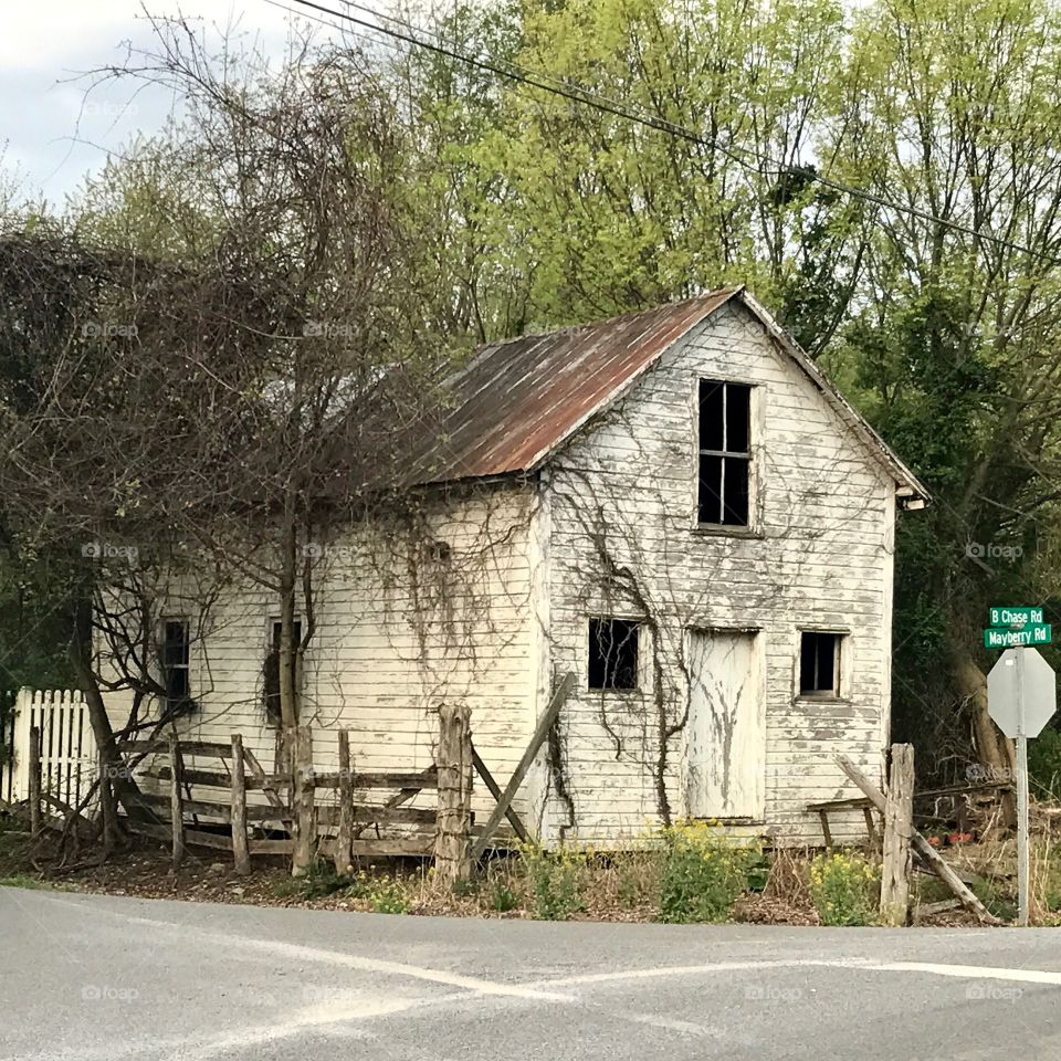 Abandoned house
