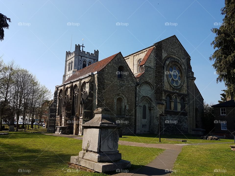 Waltham Abbey church