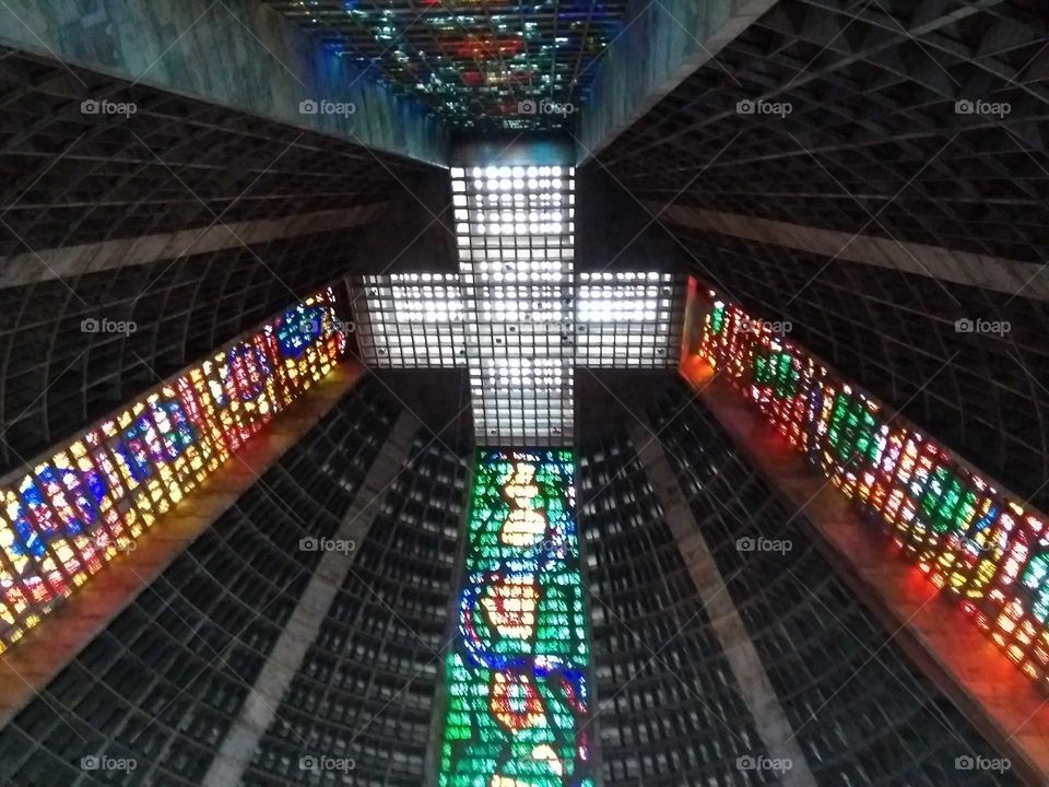 Retida Catedral Metropolitana do Rio.
