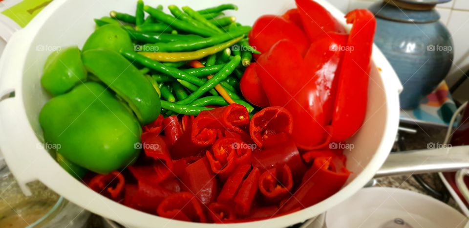 Mixed Peppers