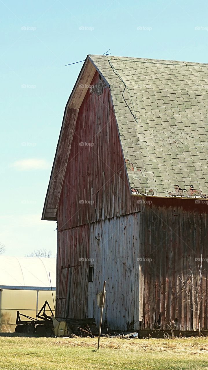 Old Plank Barn still stands