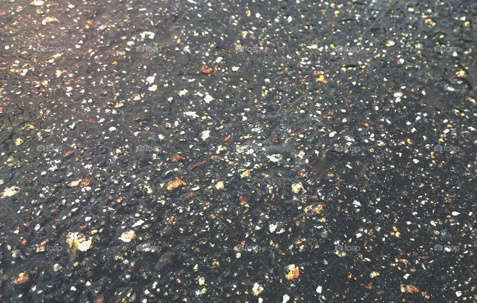 wet asphalt