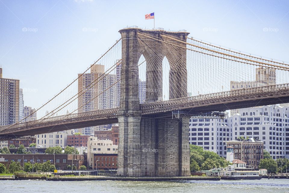 Brooklyn Bridge from far away