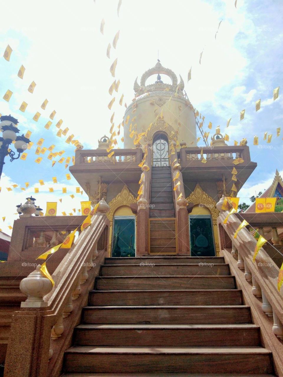 Golden Temple in Looburi ,Thailand