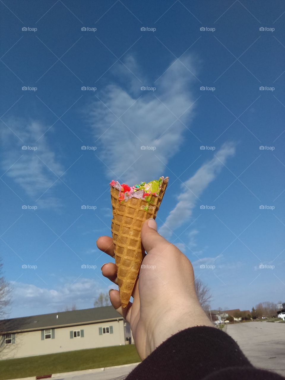 Vanilla Cloud Cone