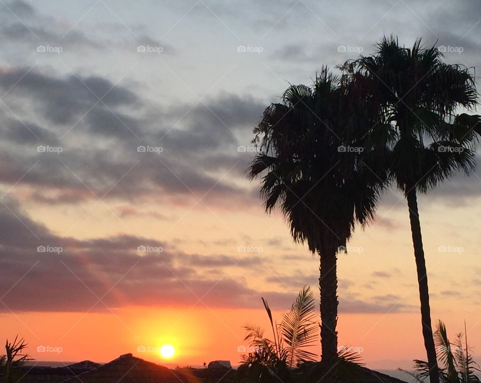 Balcony Sunset