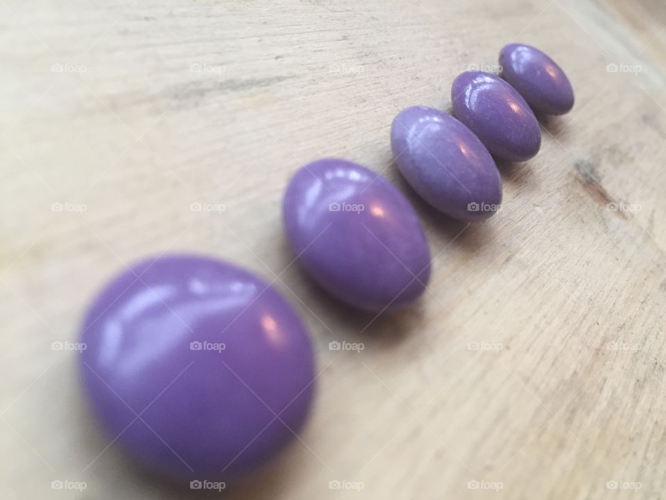 Purple candy