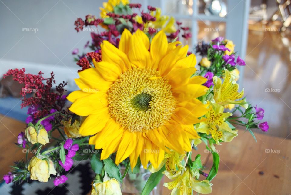 Close-up of flower bouquet