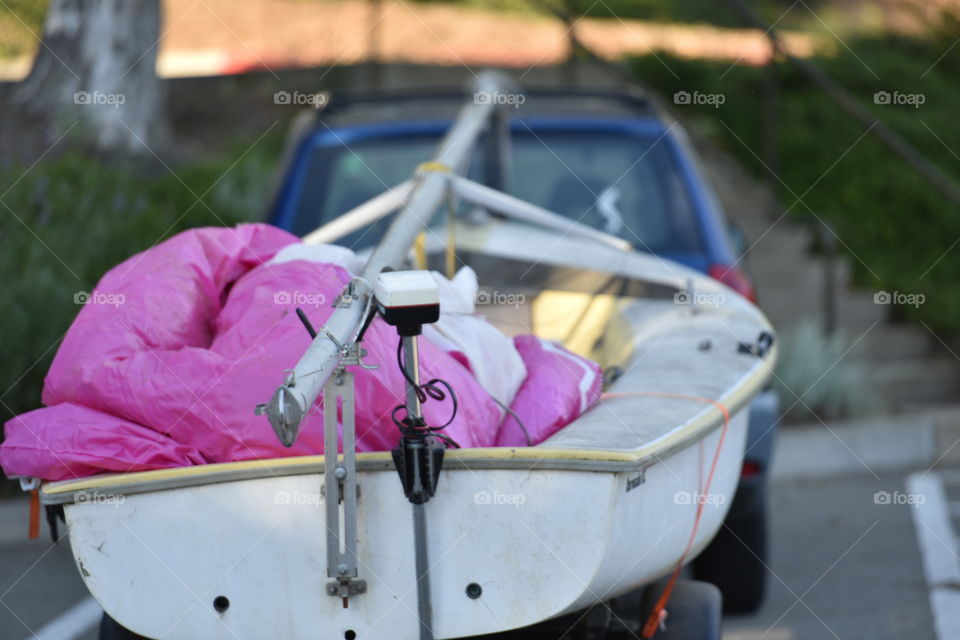 Getting ready for a boating adventure