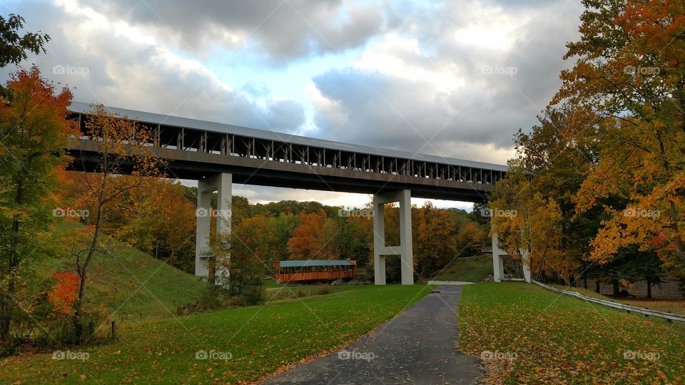 Longest covered bridge
