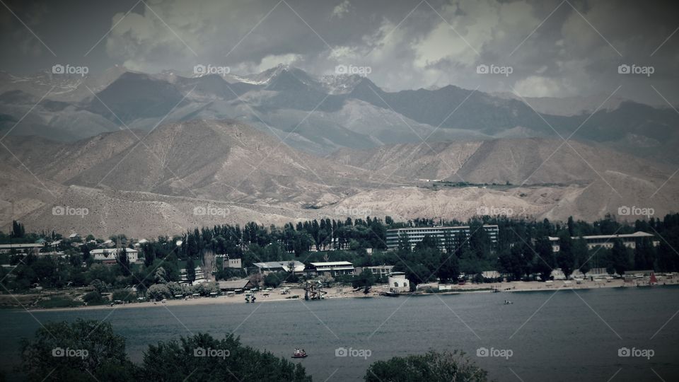 Kirghizistan. . cholpon ata .. issuk kul