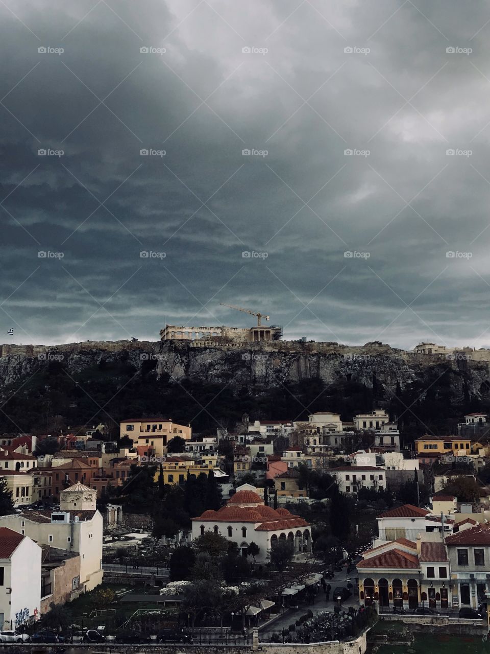 Cloudy Acropolis 