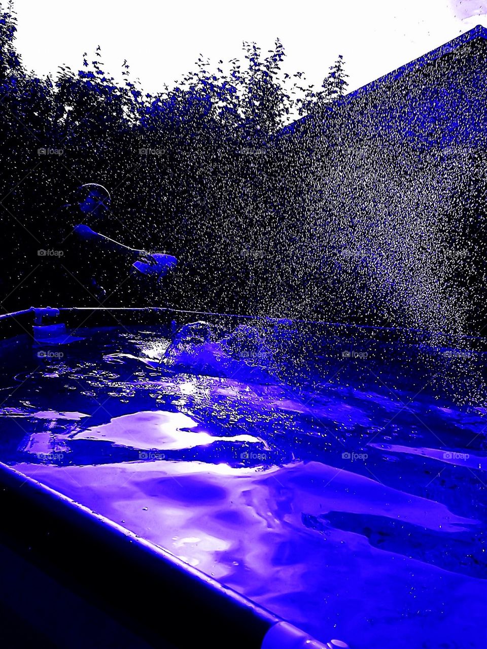 Blue Splash