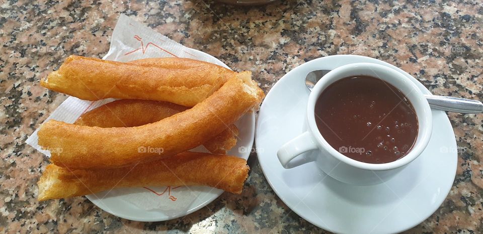 chocolate con churros