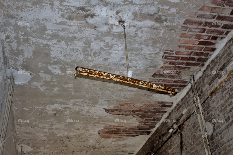 Ancient, expire ceiling in surgery - Lost Place, Beelitzer Heilstätten, Germany