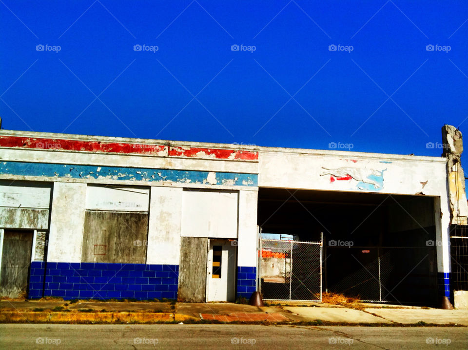 sky blue red white by daftpusher