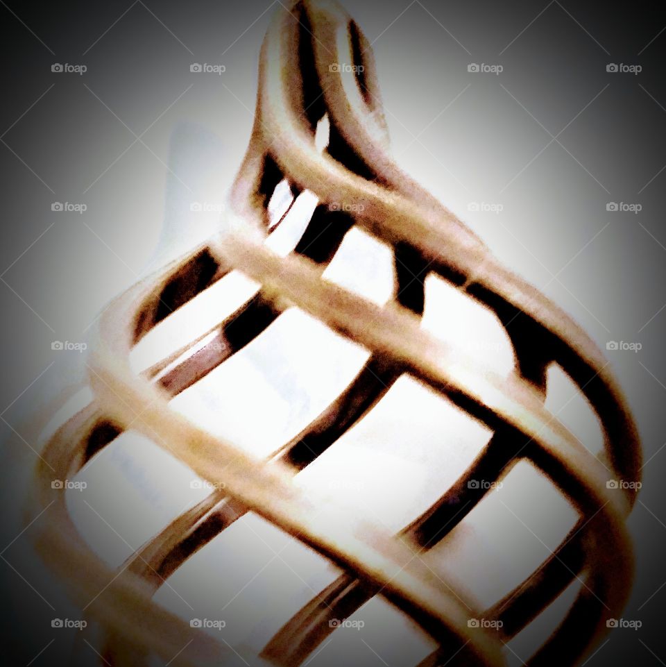 vanilla ice cream with caramelized swirls