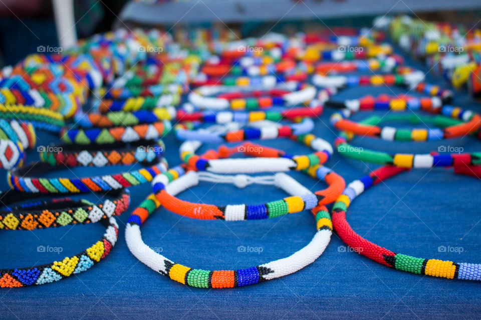 Handmade bracelets from beautiful South Africa