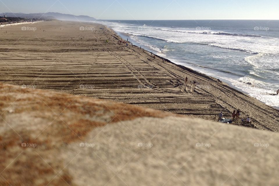 Ocean Beach from Cliff House, San Francisco 