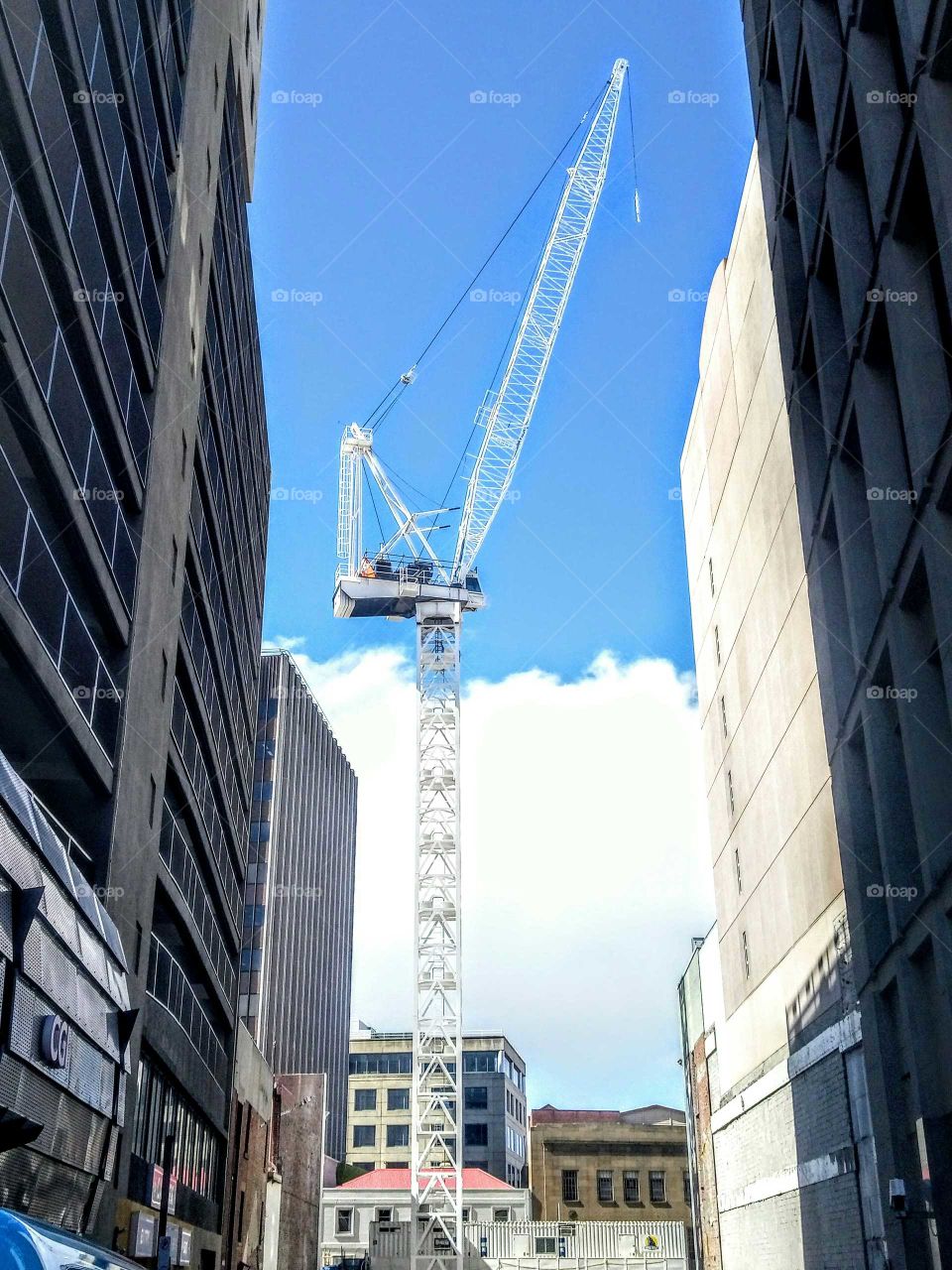 construction crane / Cloud !