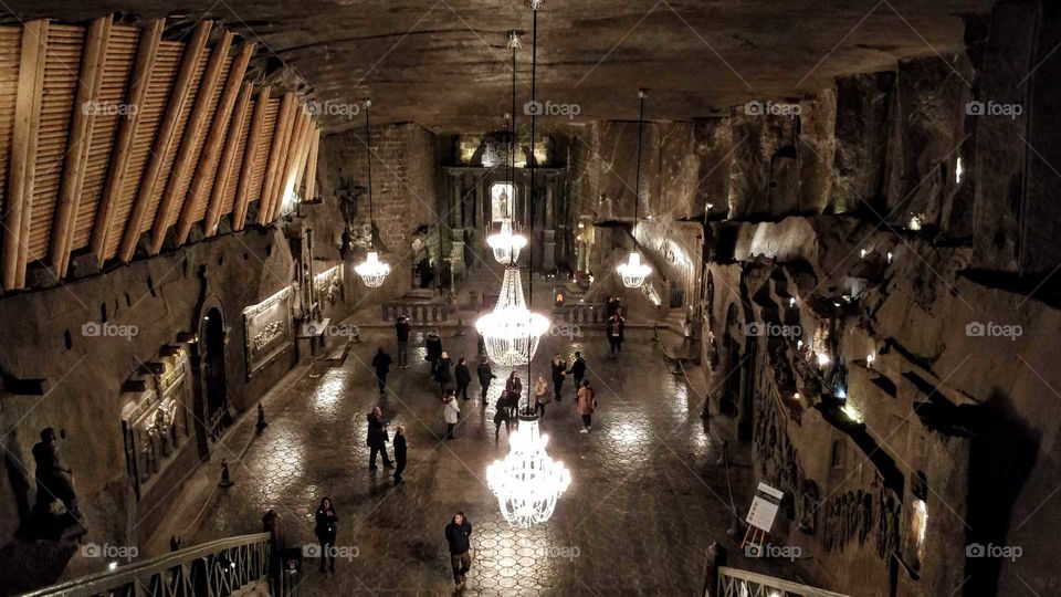 Wieliczka Salt Mine near Krakow, Poland