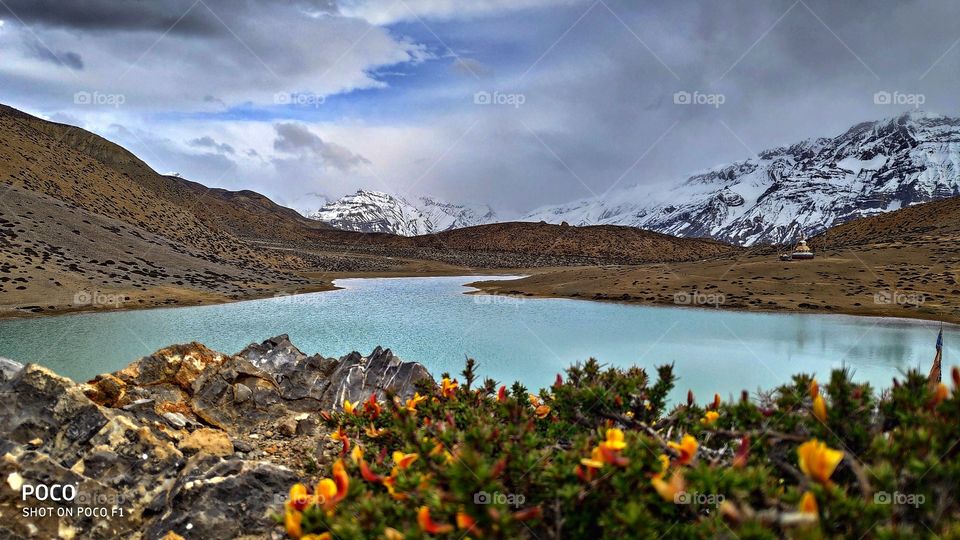 Frozen Lakes are always classy. 😎