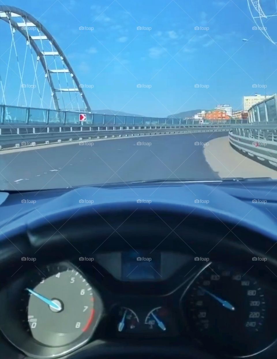 дорога в по трассе