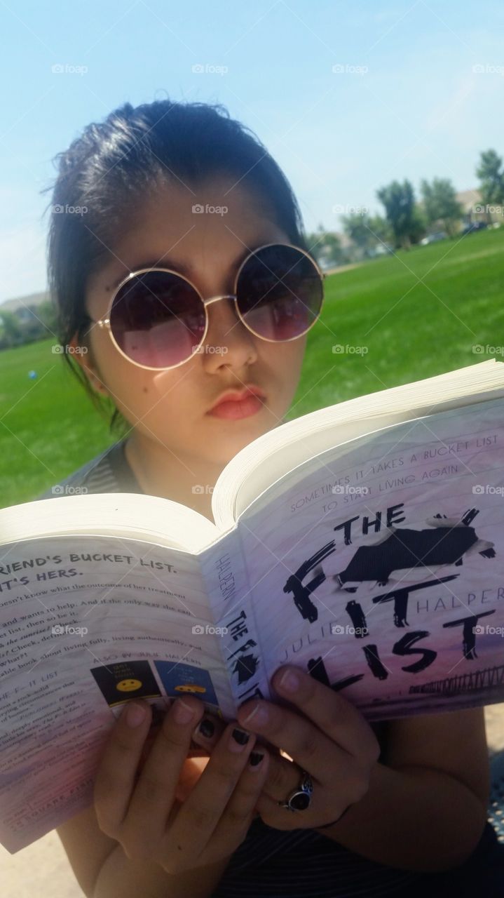 teen reading