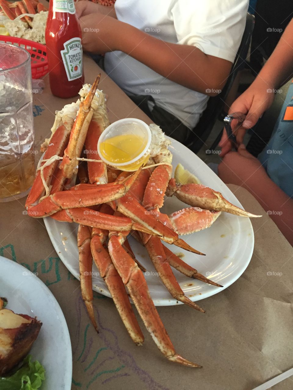 King crab legs
