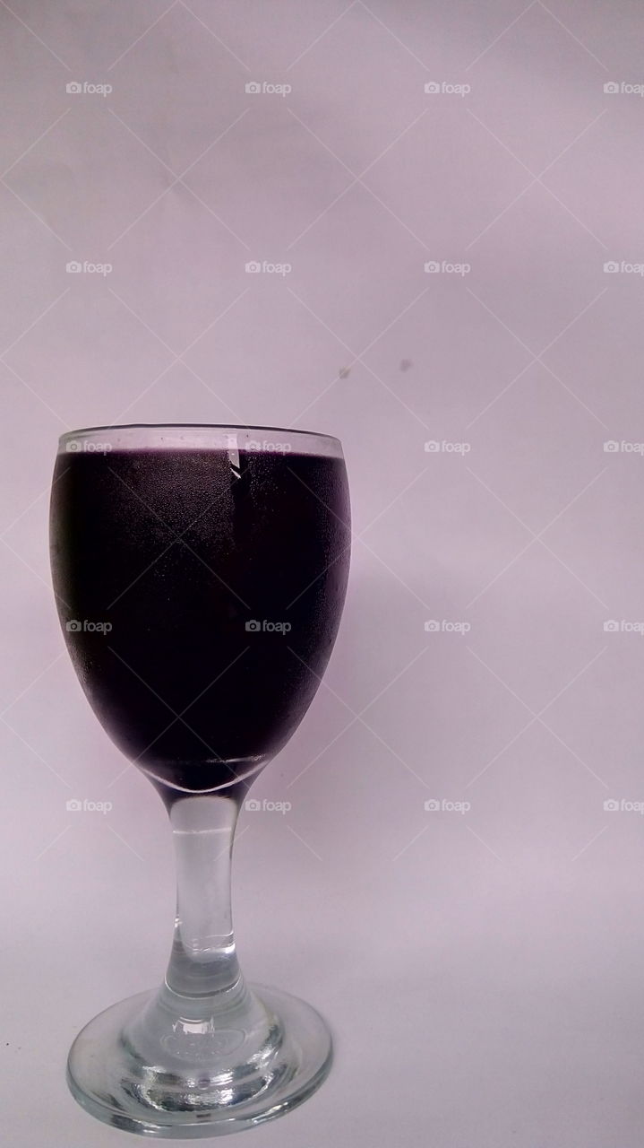 black but refreshing water