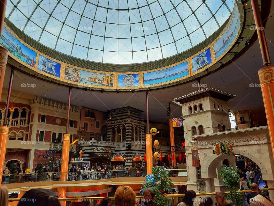 Interesting mall arhitecture