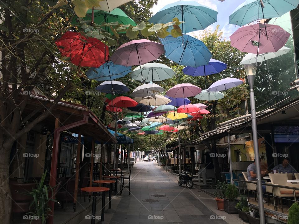 Umbrella street