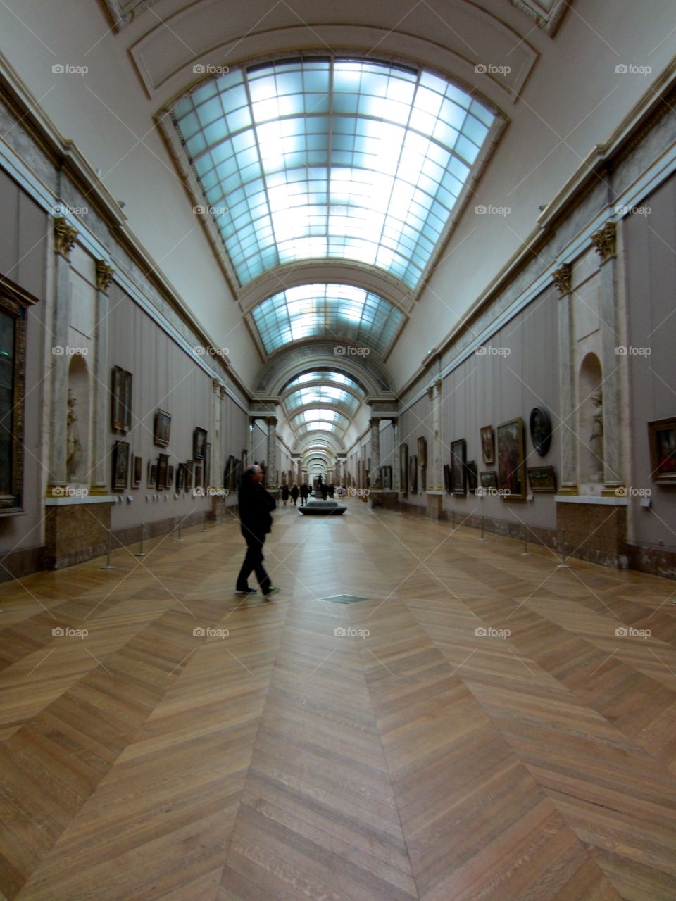 In the louvre