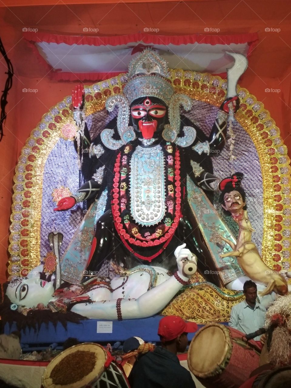 Hindu God Kali.