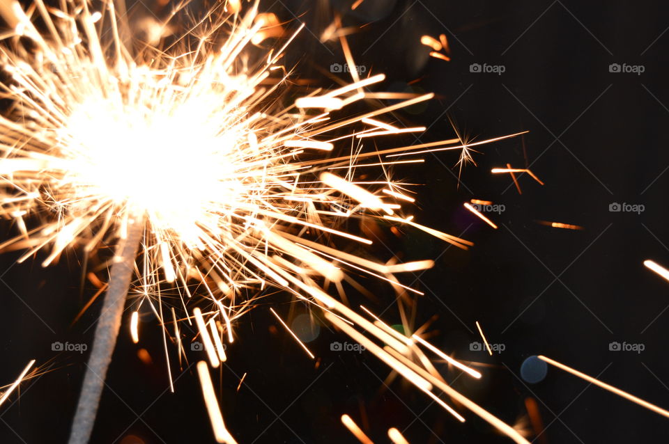 New year, Christmas, Sparkler, sparks,