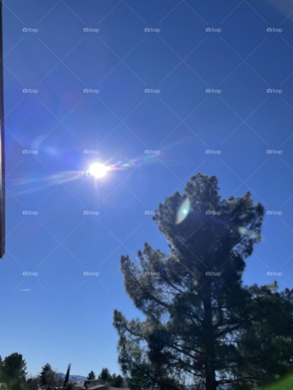 Rainbow energies from the sun