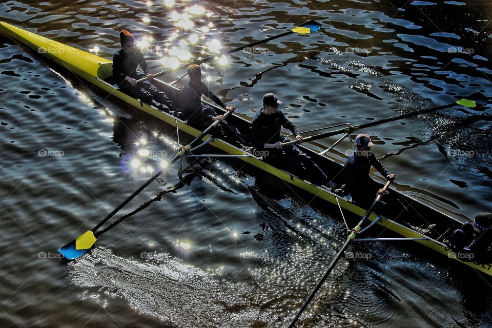 Rowing regatta Buffalo River NY