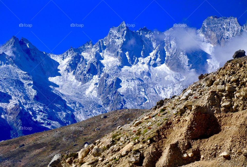 Mountain view in Tibet 