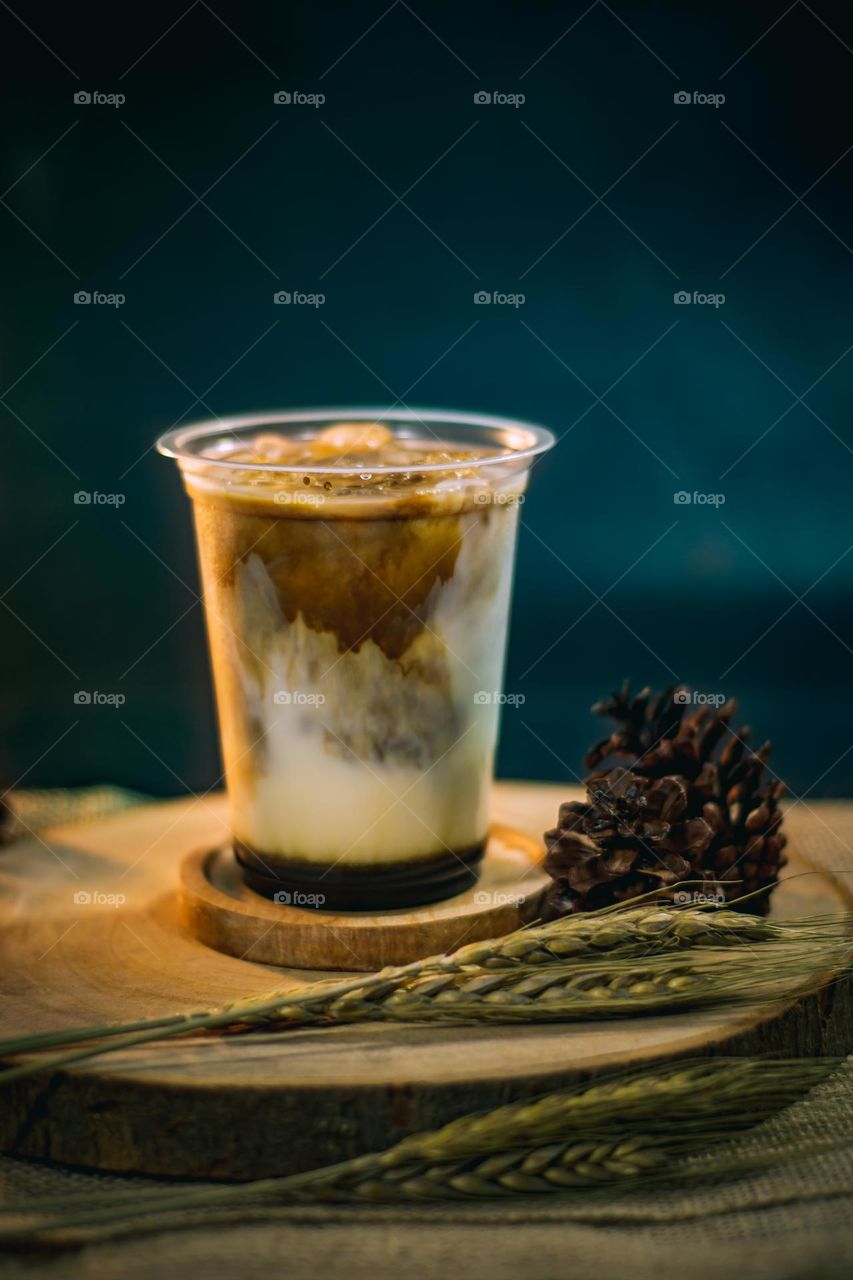 iced coffee drink mixed with chocolate which is perfect for relaxing