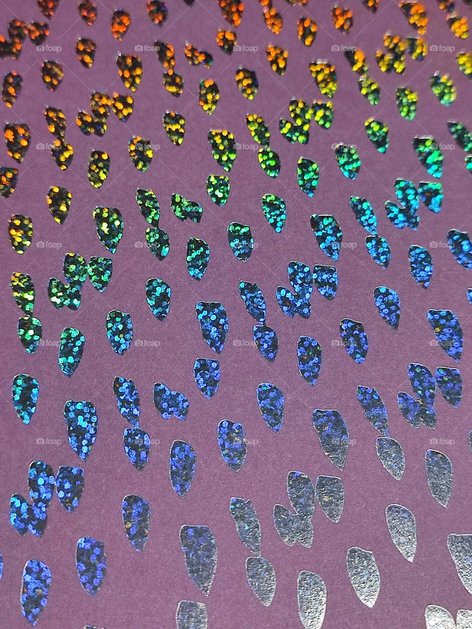 Mix of colors, different shapes