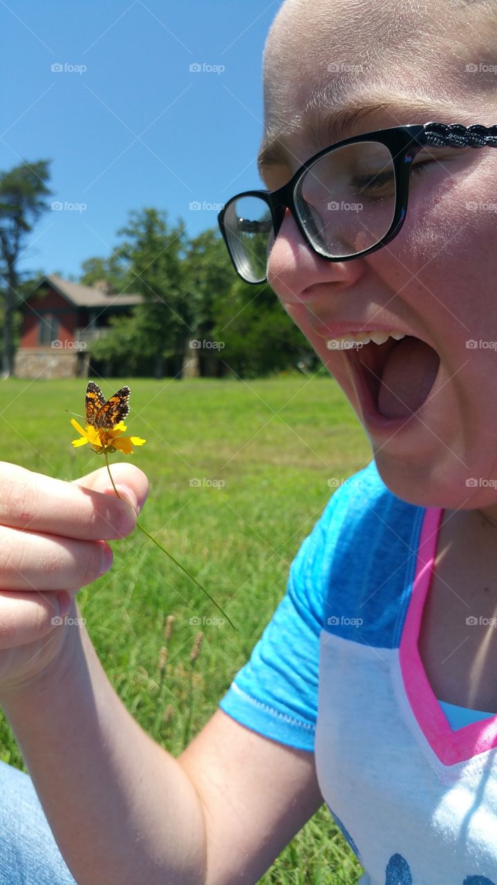 McKenzie and the Butterfly.